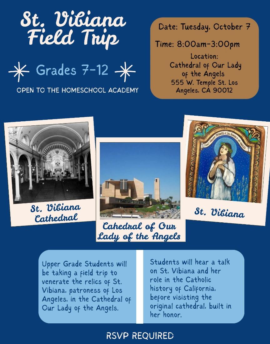 St. Vibiana High School Field Trip
