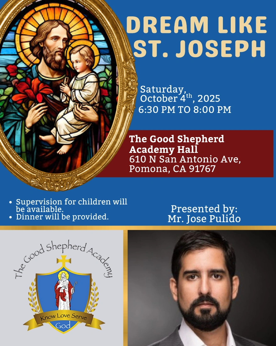 October Speaker Series - Dream Like St. Joseph